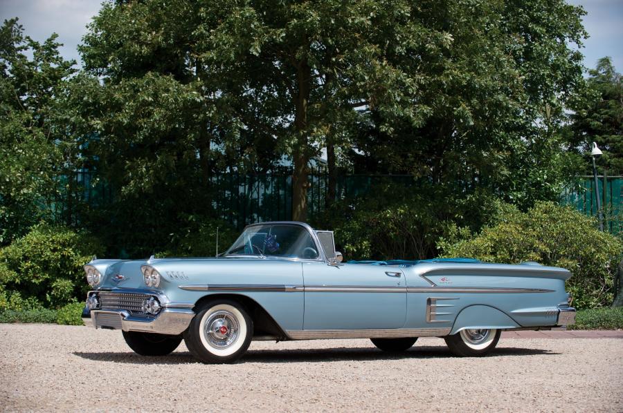 Chevrolet Bel Air Impala Convertible 1958 года  (фото 52 из 67)